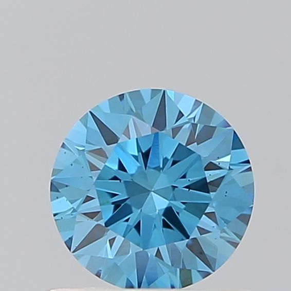 0.55 Carat Round Shape Lab Grown Diamond