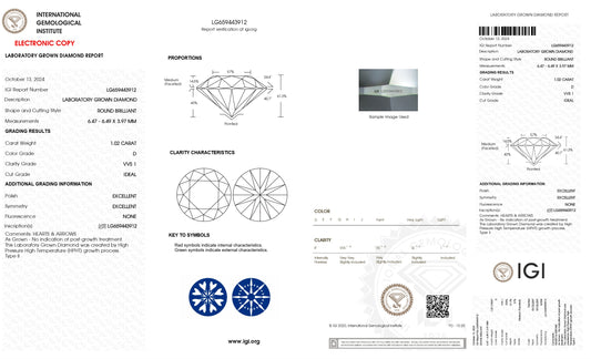 1.02 D VVS1 Ideal Ex Ex Non (LG659443912)