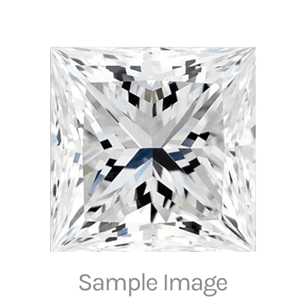 0.28 Carat Princess Shape Lab Grown Diamond